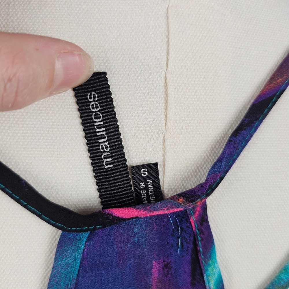 Maurice's Women's Abstract Fairy Hanky Hem‎ Tank Top - Picture 6 of 6